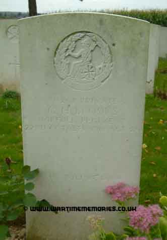 George's grave.